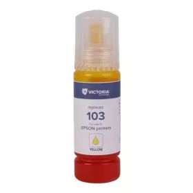   VICTORIA TECHNOLOGY T00S44A Tinta EcoTank L3110, L3150, L1110 nyomtatókhoz, VICTORIA TECHNOLOGY 103, sárga, 65 ml