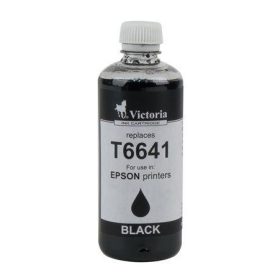   VICTORIA TECHNOLOGY T66414 Tinta, L100, 200mfp nyomtatókhoz, VICTORIA TECHNOLOGY, fekete, 100ml