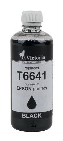 VICTORIA TECHNOLOGY T66414 Tinta, L100, 200mfp nyomtatókhoz, VICTORIA TECHNOLOGY, fekete, 100ml