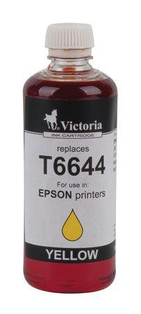 VICTORIA TECHNOLOGY T66444 Tinta, L100, 200mfp nyomtatókhoz, VICTORIA TECHNOLOGY, sárga, 100ml