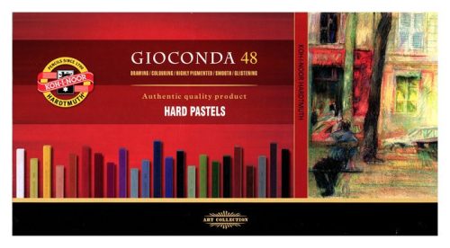 KOH-I-NOOR Olajpasztell kréta, KOH-I-NOOR "Gioconda 8116/48", 48 különböző szín