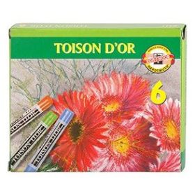   Porkréta, KOH-I-NOOR "Toison 8511/6", 6 különböző szín