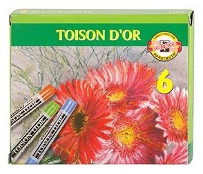 Porkréta, KOH-I-NOOR "Toison 8511/6", 6 különböző szín