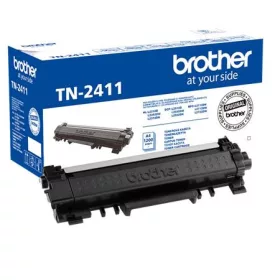   BROTHER TN2411 Lézertoner MFC-L2712DN, MFCL2712DW, MFCL2732DW nyomtatókhoz, BROTHER, fekete, 1,2k