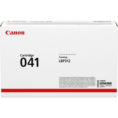 CANON CRG-041 Lézertoner i-SENSYS LBP312x nyomtatóhoz, CANON, fekete, 10k
