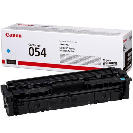 CANON CRG-054 Lézertoner i-Sensys LBP621 623, MF641, 643 nyomtatókhoz, CANON, cián, 1,2k