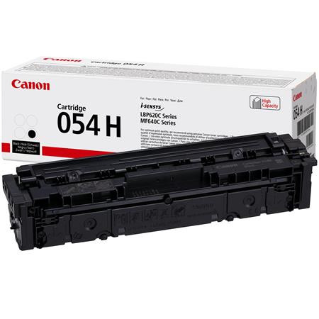 CANON CRG-054H Lézertoner i-Sensys LBP621 623, MF641, 643 nyomtatókhoz, CANON, fekete, 3,1k