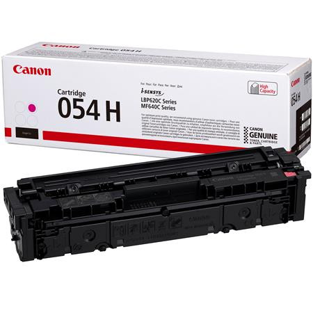 CANON CRG-054H Lézertoner i-Sensys LBP621 623, MF641, 643 nyomtatókhoz, CANON, magenta, 2,3k