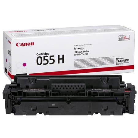 CANON CRG-055H Lézertoner i-Sensys LPB663, 664, MF742, 744, 746 nyomtatókhoz, CANON, magenta, 5,9k