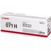 CANON CRG-071H Lézertoner i-Sensys LBP122dw, MF272dw nyomtatókhoz, CANON, fekete, 2,5K