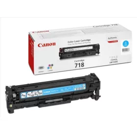   CANON CRG-718C Lézertoner i-SENSYS LBP 7200CDN, MF 8330, 8350CDN nyomtatókhoz, CANON, cián, 2,9k