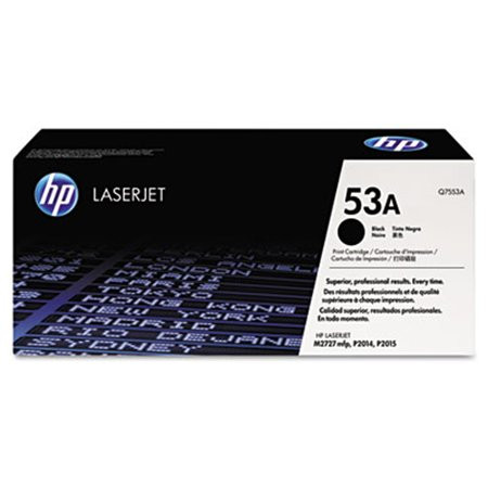 HP Q7553A Lézertoner LaserJet P2014, P2015, M2727MFP nyomtatókhoz, HP 53A, fekete, 3k