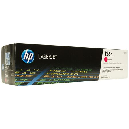 HP CE313A Lézertoner ColorLaserJet Pro CP1025 nyomtatóhoz, HP 126A, magenta, 1k