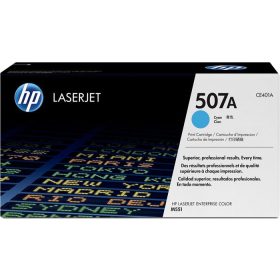   HP CE401A Lézertoner LaserJet M551 nyomtatóhoz, HP 507A, cián, 6k