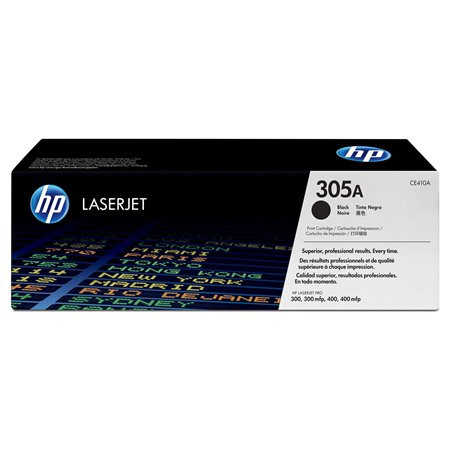 HP CE410A Lézertoner LaserJet Pro 300 MFP M375 nyomtatóhoz, HP 305A, fekete, 2,2k