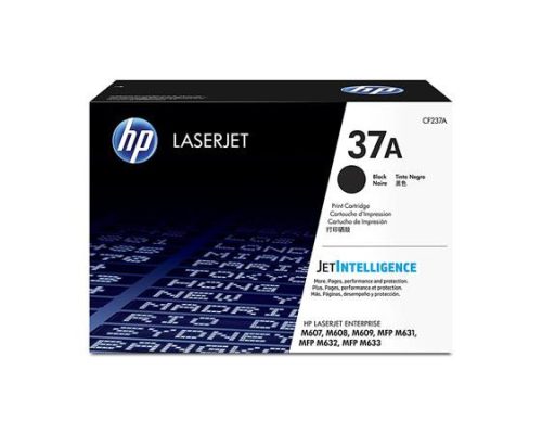 HP CF237A Lézertoner LaserJet MFP M631,632,633,M607,608,609 nyomtatókhoz, HP 37A, fekete, 11k