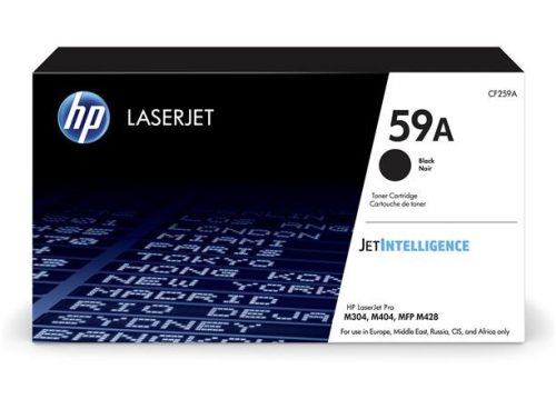 HP CF259A Lézertoner LaserJet Pro M404, MFP M428 nyomtatókhoz, HP 59A, fekete, 3k