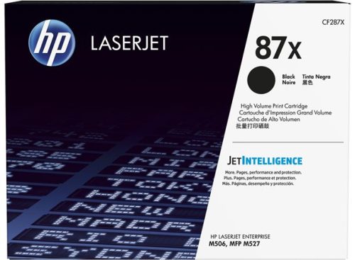 HP CF287X Lézertoner LaserJet M506, M527 nyomtatókhoz, HP 87X, fekete, 18k