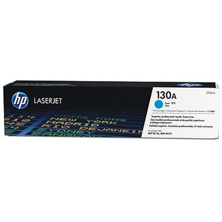 HP CF351A Lézertoner Color LaserJet Pro MFP M176n nyomtatóhoz, HP 130A, cián, 1k