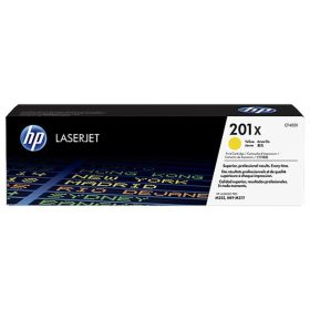   HP CF402X Lézertoner Color LaserJet Pro M252,M277 nyomtatóhoz, HP 201X, sárga, 2,3k