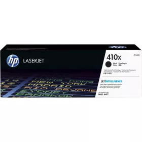  HP CF410X Lézertoner ColorLaserJet Pro M452, M477 nyomtatókhoz, HP 410X, fekete, 6,5k
