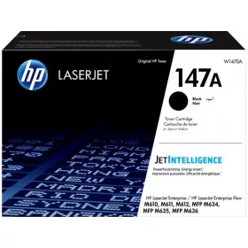   HP W1470A Lézertoner HP Laserjet Enterprise M611DN, M635H nyomtatókhoz, HP 147A, fekete, 10,5k