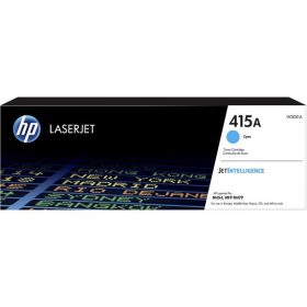   HP W2031A Lézertoner Color LaserJet Pro M454, MFP M479 nyomtatókhoz, HP 415A, cián, 2,1k