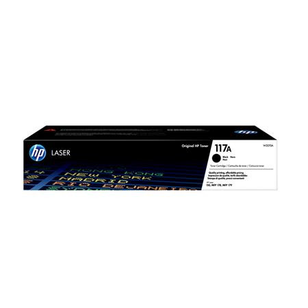 HP W2070A Lézertoner Color Laser 150, MFP178, MFP179 nyomtatókhoz, HP 117A, fekete, 1k