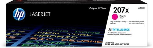 HP W2213X Lézertoner Color LaserJet Pro M182N, M183FW nyomtatókhoz, HP 207A, magenta, 2,45k