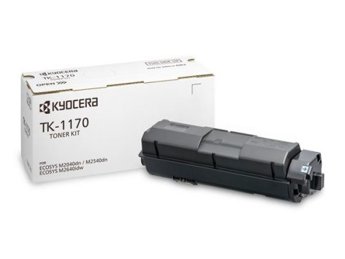 KYOCERA TK1170 Lézertoner M2040DN, 2540DN, 2640IDW nyomtatókhoz, KYOCERA, fekete, 7,2k