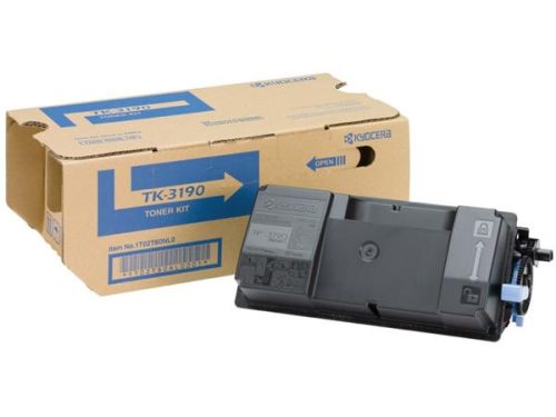 KYOCERA TK3190 Lézertoner P3055dn, P3060dn nyomtatókhoz, KYOCERA, fekete, 25k