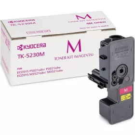   KYOCERA TK5230 Lézertoner M5521CDN, 5521CDW, P5021CDN, 5021CDW nyomtatókhoz, KYOCERA, magenta, 2,2k