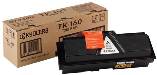 KYOCERA TK160 Lézertoner FS 1120D nyomtatóhoz, KYOCERA, fekete, 2,5k