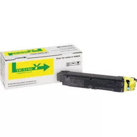   KYOCERA TK5140Y Lézertoner P6130cdn, M6030cdn, M6530cdn nyomtatókhoz, KYOCERA, sárga, 5k