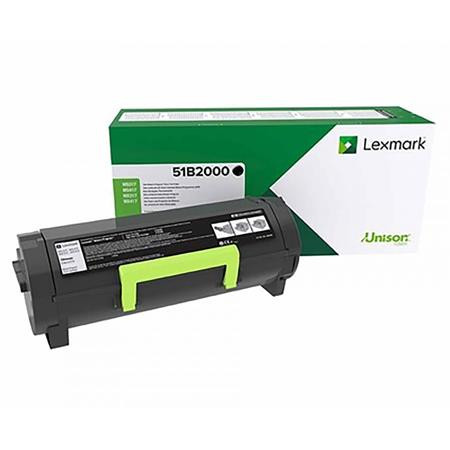 LEXMARK 51B2000 Lézertoner MS/317/417/517/617 nyomtatókhoz, LEXMARK, fekete, 2,5k (return)