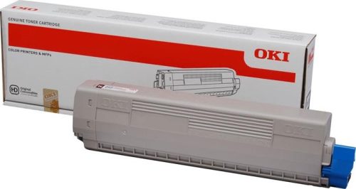 OKI 44844616 Lézertoner C822 nyomtatóhoz, OKI, fekete, 7k