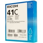   RICOH 405762 Gélpatron SG 3100SNw, SG 7100DN nyomtatókhoz, RICOH Type GC41C, cián, 2,2k
