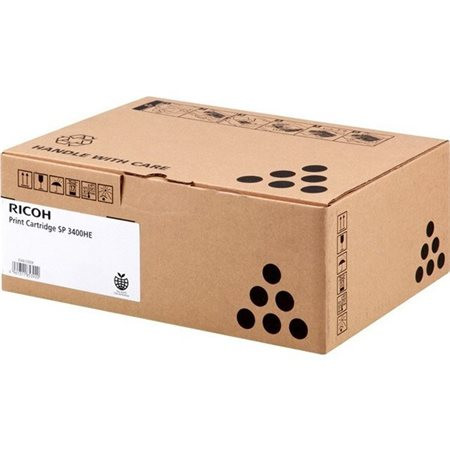 RICOH 407648 Lézertoner Aficio SP 3400N, SP 3410DN nyomtatókhoz, RICOH, fekete, 5k