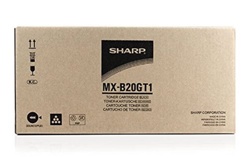 SHARP MXB-20GT1 Fénymásolótoner MX B200 fénymásolóhoz, SHARP, fekete, 8k