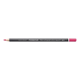  STAEDTLER Akvarell színes ceruza, hatszögletű, STAEDTLER "Mars® Lumograph® 104", rózsaszín