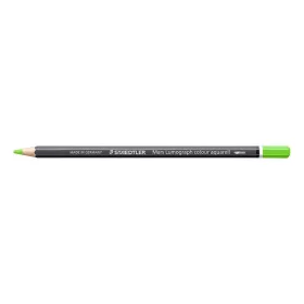  STAEDTLER Akvarell színes ceruza, hatszögletű, STAEDTLER "Mars® Lumograph® 104", fűzöld