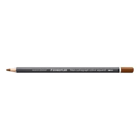   STAEDTLER Akvarell színes ceruza, hatszögletű, STAEDTLER "Mars® Lumograph® 104", barna