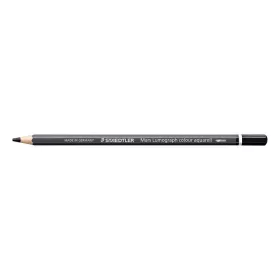   STAEDTLER Akvarell színes ceruza, hatszögletű, STAEDTLER "Mars® Lumograph® 104", fekete
