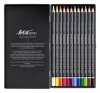 STAEDTLER Akvarell színes ceruza készlet, hatszögletű, fémdobozos, STAEDTLER "Mars® Lumograph® 104", 12 különböző szín
