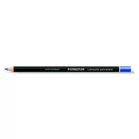  STAEDTLER Jelölőceruza, mindenre író, vízálló (glasochrom), STAEDTLER "Lumocolor 108 20", kék