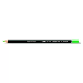   STAEDTLER Jelölőceruza, mindenre író, vízálló (glasochrom), STAEDTLER "Lumocolor 108 20", zöld
