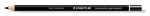   STAEDTLER Színes ceruza, henger alakú, mindenre író, vízálló (glasochrom) STAEDTLER "Lumocolor 108 20", fekete