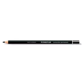   STAEDTLER Jelölőceruza, mindenre író, vízálló (glasochrom), STAEDTLER "Lumocolor 108 20", fekete