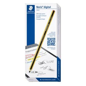   STAEDTLER Érintőceruza, érintőképernyős készülékekhez, EMR, STAEDTLER "Noris Digital Classic 180 22", sárga