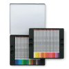 STAEDTLER Akvarell ceruza készlet, hatszögletű, fém doboz, STAEDTLER "Karat® aquarell 125", 36 különböző szín